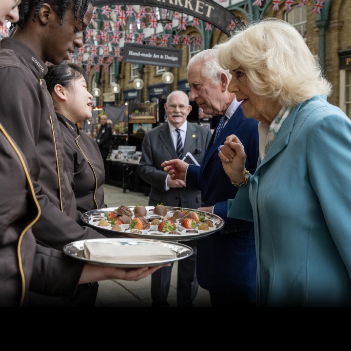 GODIVA Treats for British King Charles III and Queen Camilla