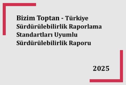 Bizim Toptan TSRS Uyumlu Raporu 2025